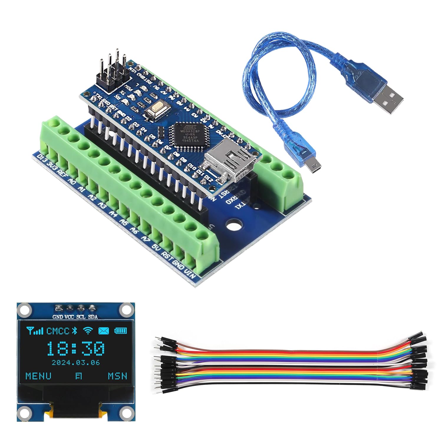 Amazon.com: ALMOCN Mini Nano V3.0 ATmega328P Module