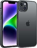 Vista 24 de FNTCASE - Funda para iPhone 15, iPhone 14 y iPhone 13, magnética, translúcida, fina y antigolpes, protección de grado militar, resistente a caídas