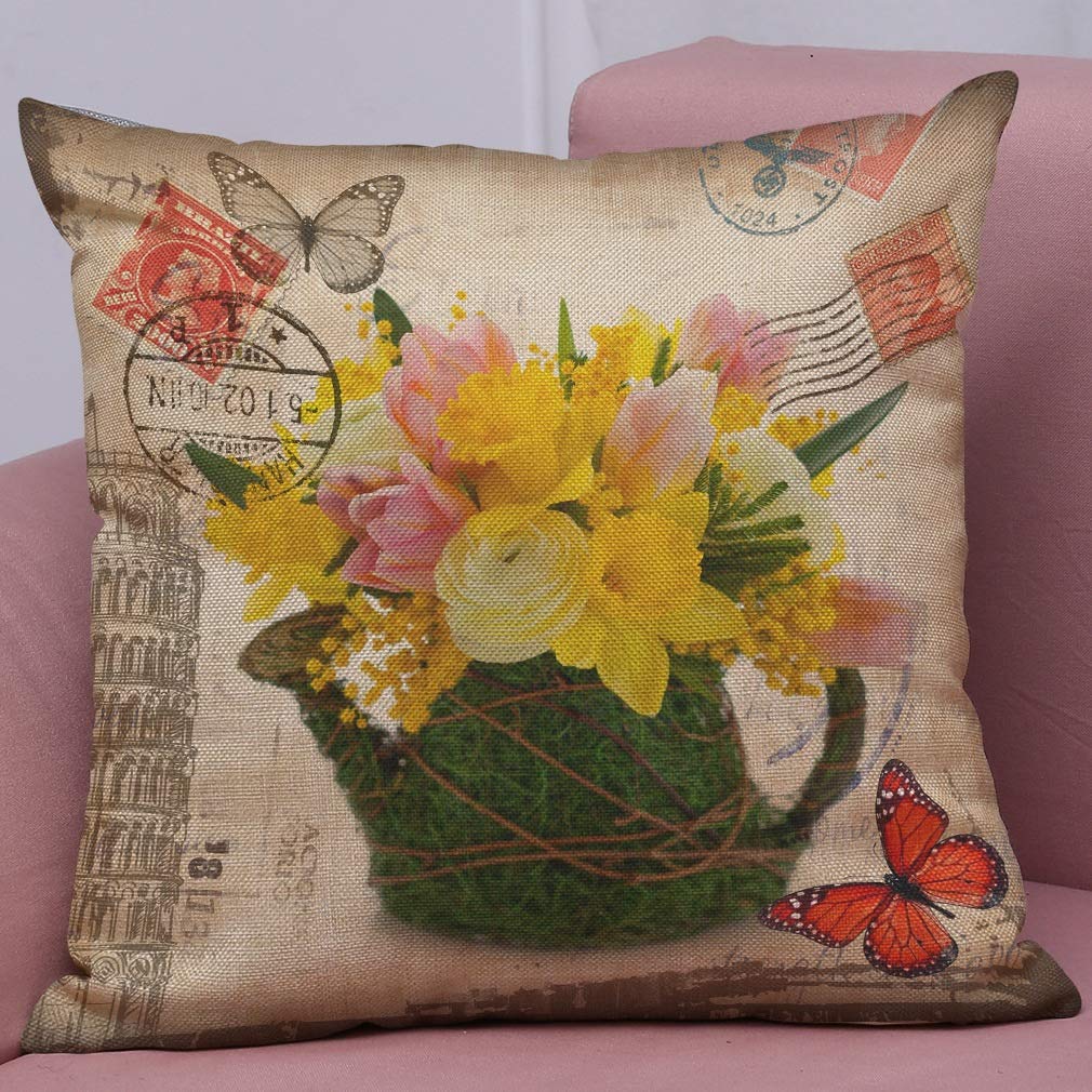 Wit en grijs Grieks sleutelrandkussen thuis bank decoratieve 18x18 inch Wit en grijs Grieks sleutelrandkussen thuis bank decoratieve 18x18 inch