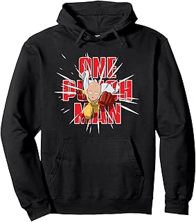 One Punch Man Saitama Punch Pose Anime Pullover Hoodie