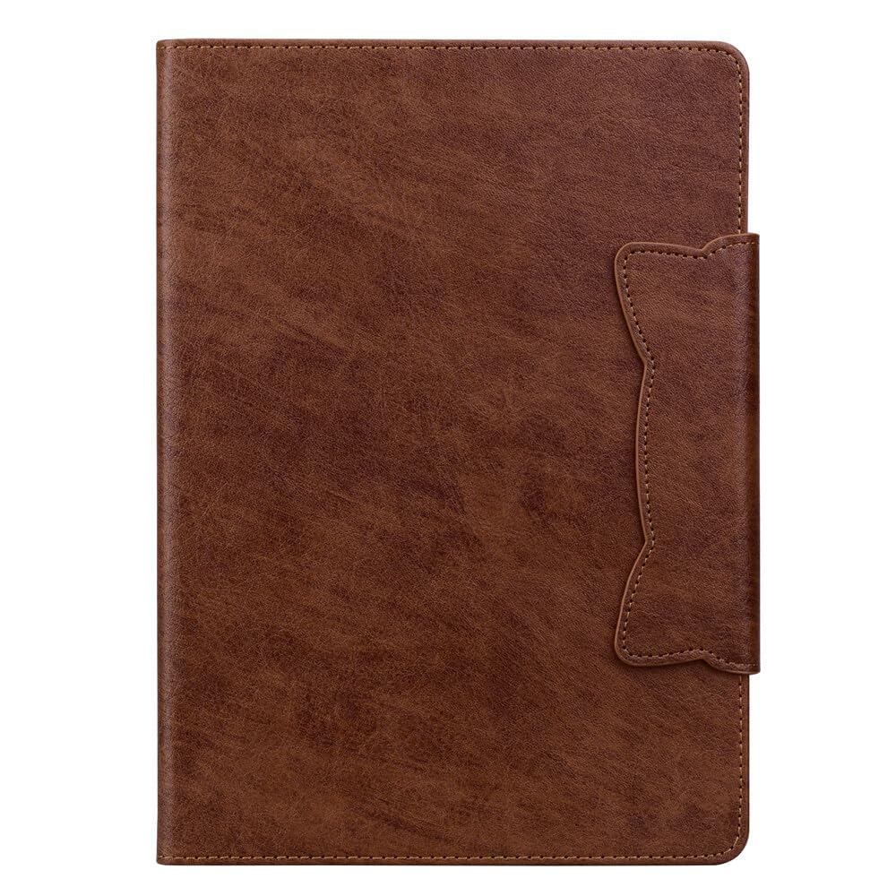 Étui iPad PRO 10.5 marron résistant aux rayures avec portefeuille - 8