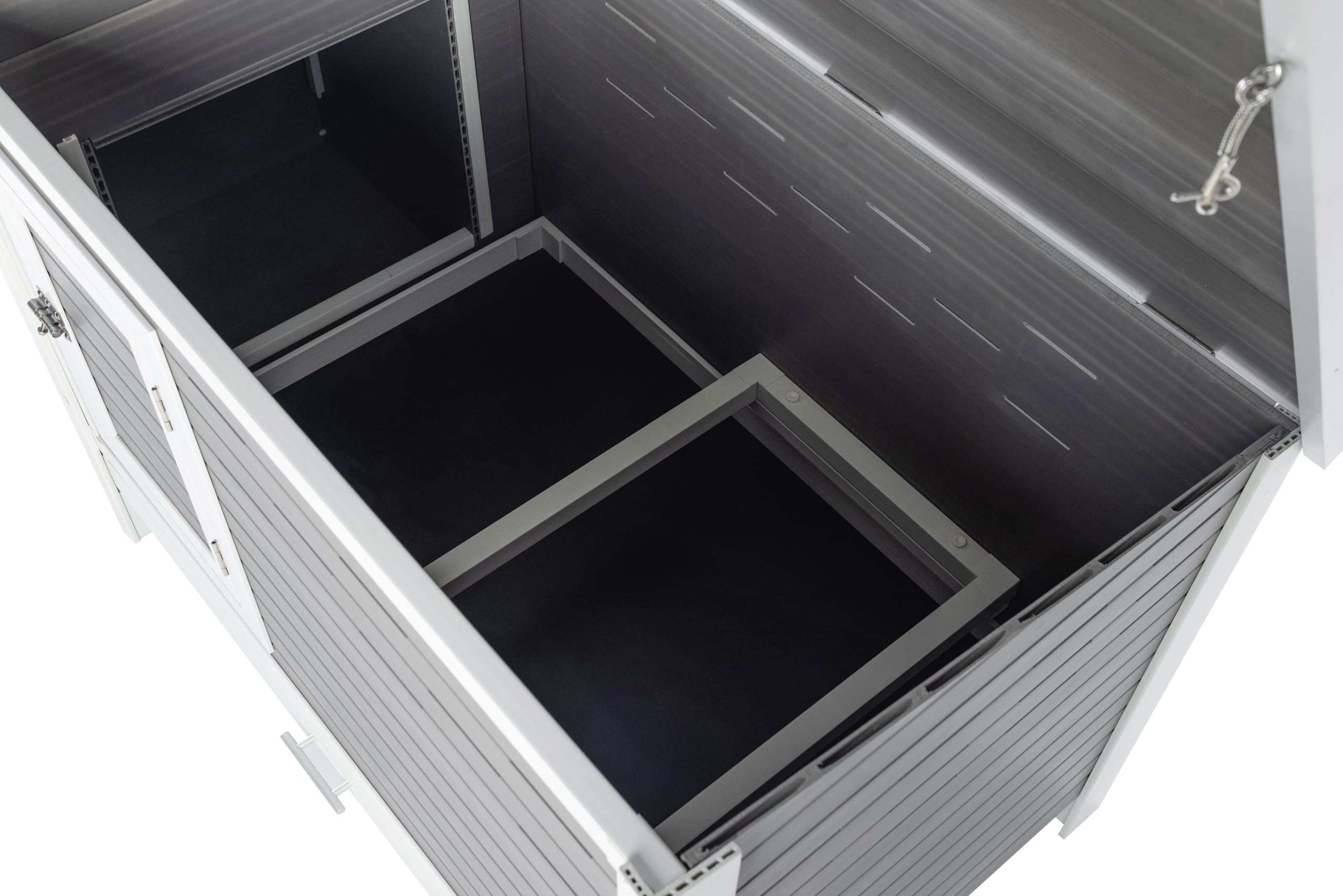 Gallinero Atlanta para Exterior, Capacidad 4-6 Aves - ECOFLEX Material sostenible y Duradero. Fácil Montaje