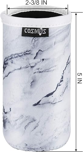 Miniatura 2 de CM Fundas delgadas de neopreno suave para latas, aislantes delgadas, enfriador de latas, soporte para latas de 12 onzas líquidas, bebidas