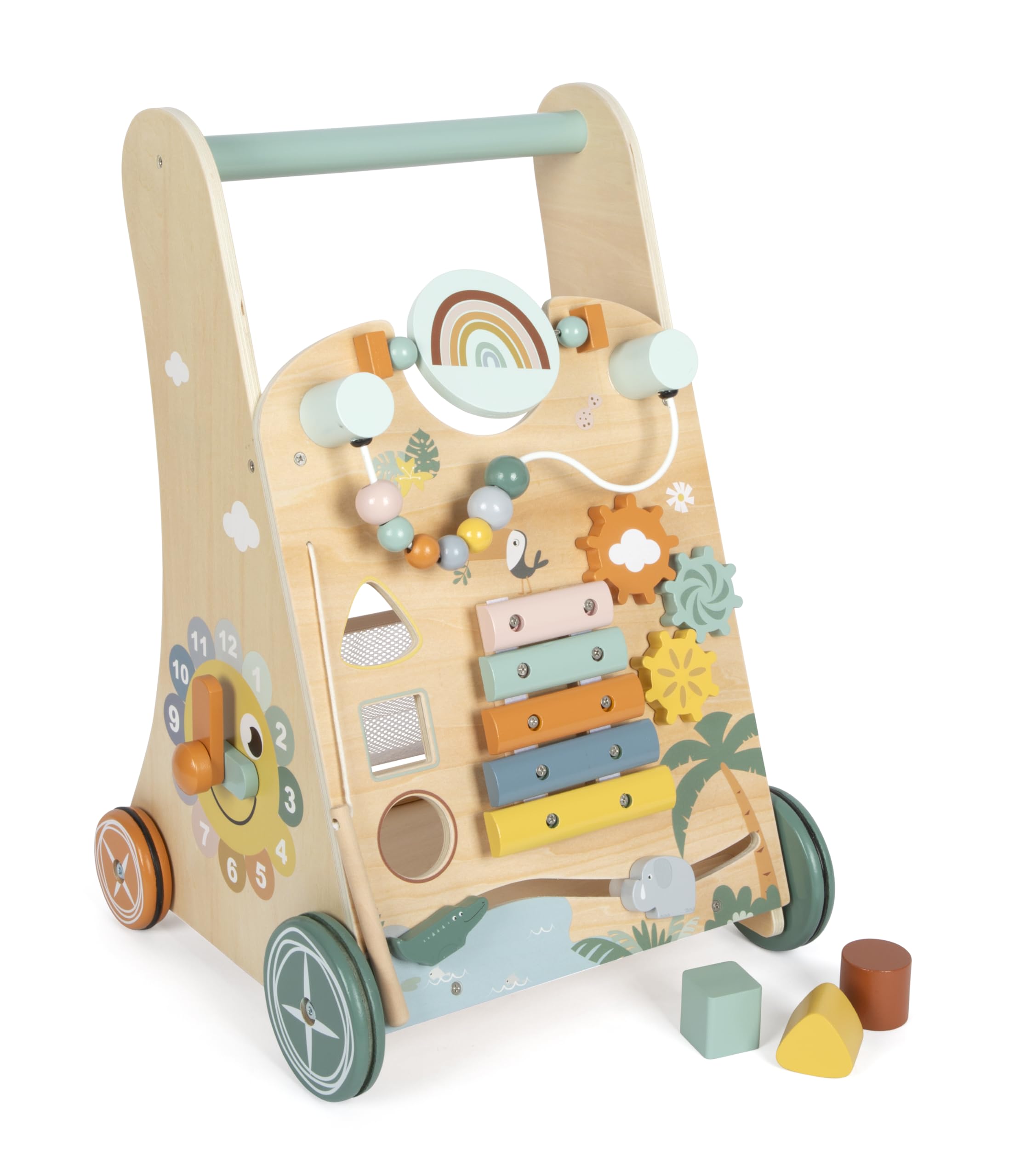 Small Foot Lauflernwagen | Safari aus Holz