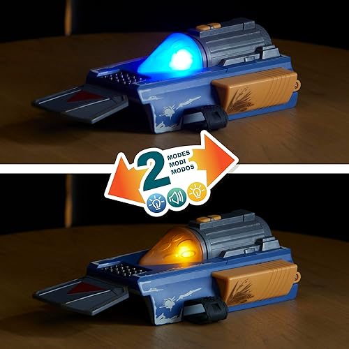 Miniatura 3 de STAR WARS The Mandalorian - Guantelete de doble ataque, juego de rol electrónico interactivo con luces y sonidos, juguetes para niños y niñas de 5