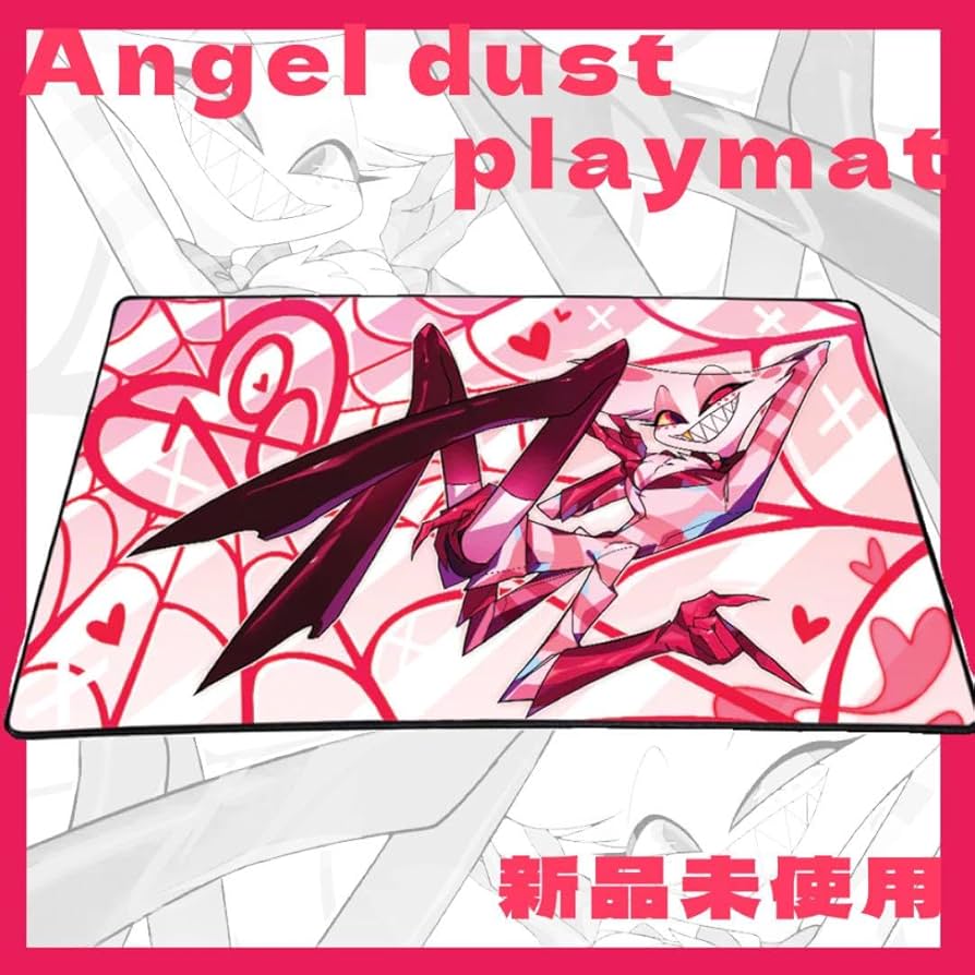 HazbinHotel ハズビンホテル　エンジェルダスト　プレイマット Amazon.co.jp: ハズビンホテル エンジェルダスト プレイマット
