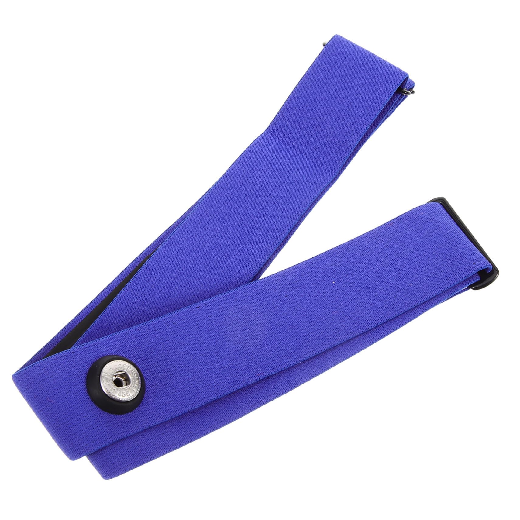 EXAOMBLE Correa de Monitoreo de Cardíaca para Pecho Banda Elástica y Transpirable Reemplazo de Dispositivo de Monitoreo para Deportistas y Correr de Noche Color Azul