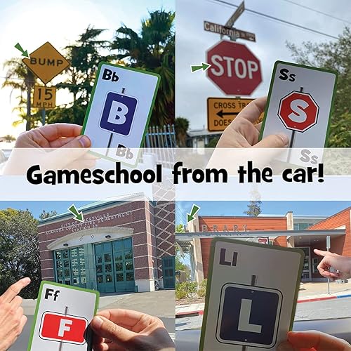 Miniatura 5 de Briarpatch | Juego de cartas de viaje del alfabeto del automóvil, a partir de 3 años