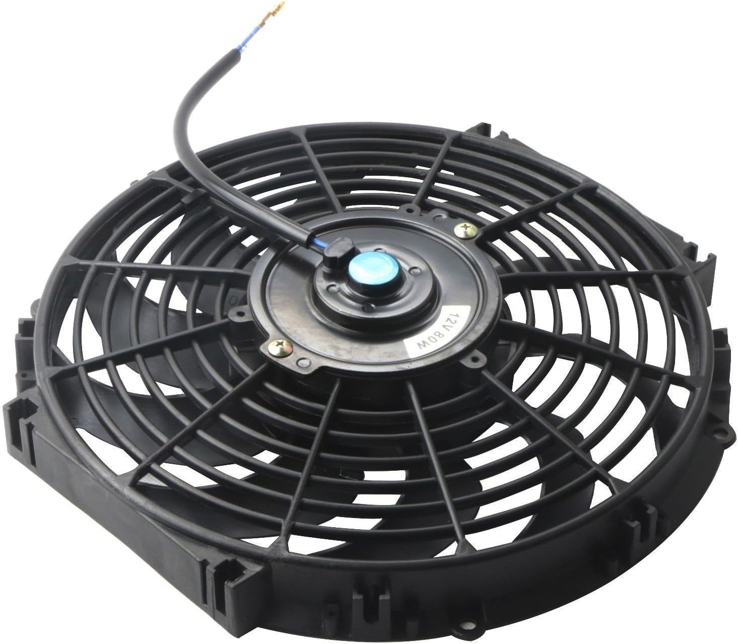 Up To 40% OFF MOSTPLUS Black Universal Electric Radiator Slim Fan Push/Pull 12V + Mounting Kit (12 Inch) Set of 2