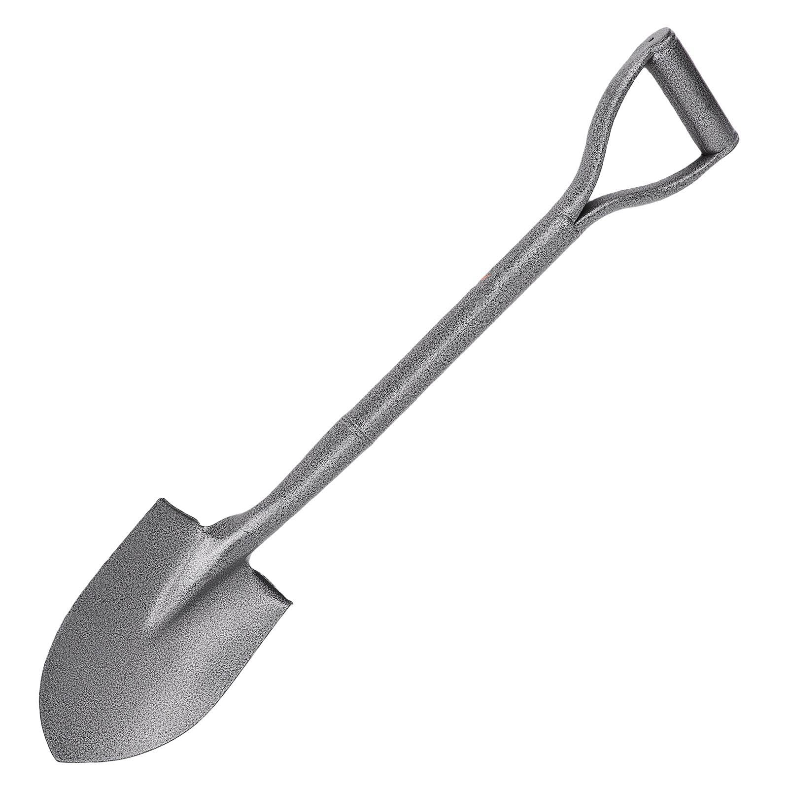 Jiawu Ergonomiczna łopata z Uchwytem w Kształcie Litery D, łopata ze Stali Metalowej/narzędzia Ogrodowe do Kopania na Zewnątrz
