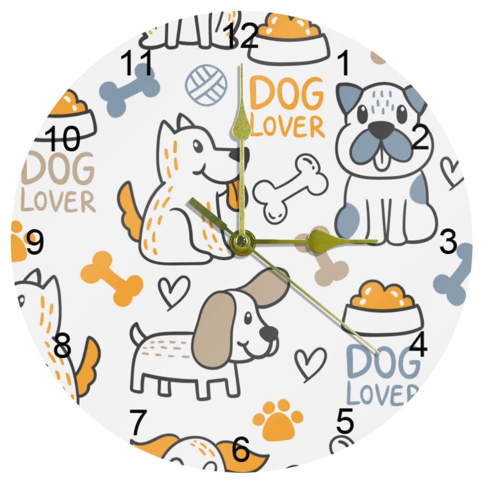 Horloge murale silencieuse sans tic-tac pour retrouver le sommeil avec style