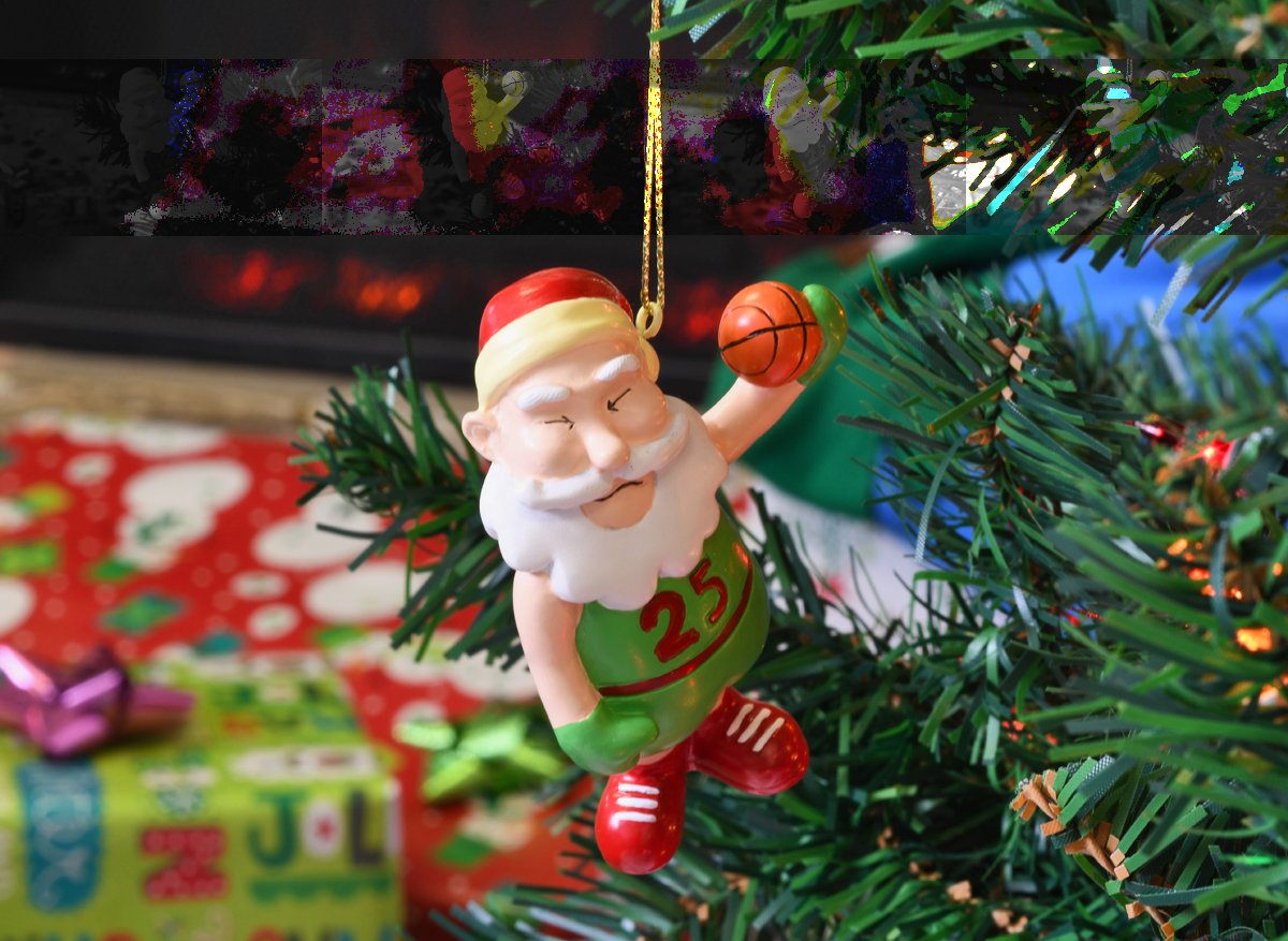 Amazon.co.jp: Tree Buddees エアサンタバスケットボールクリスマス