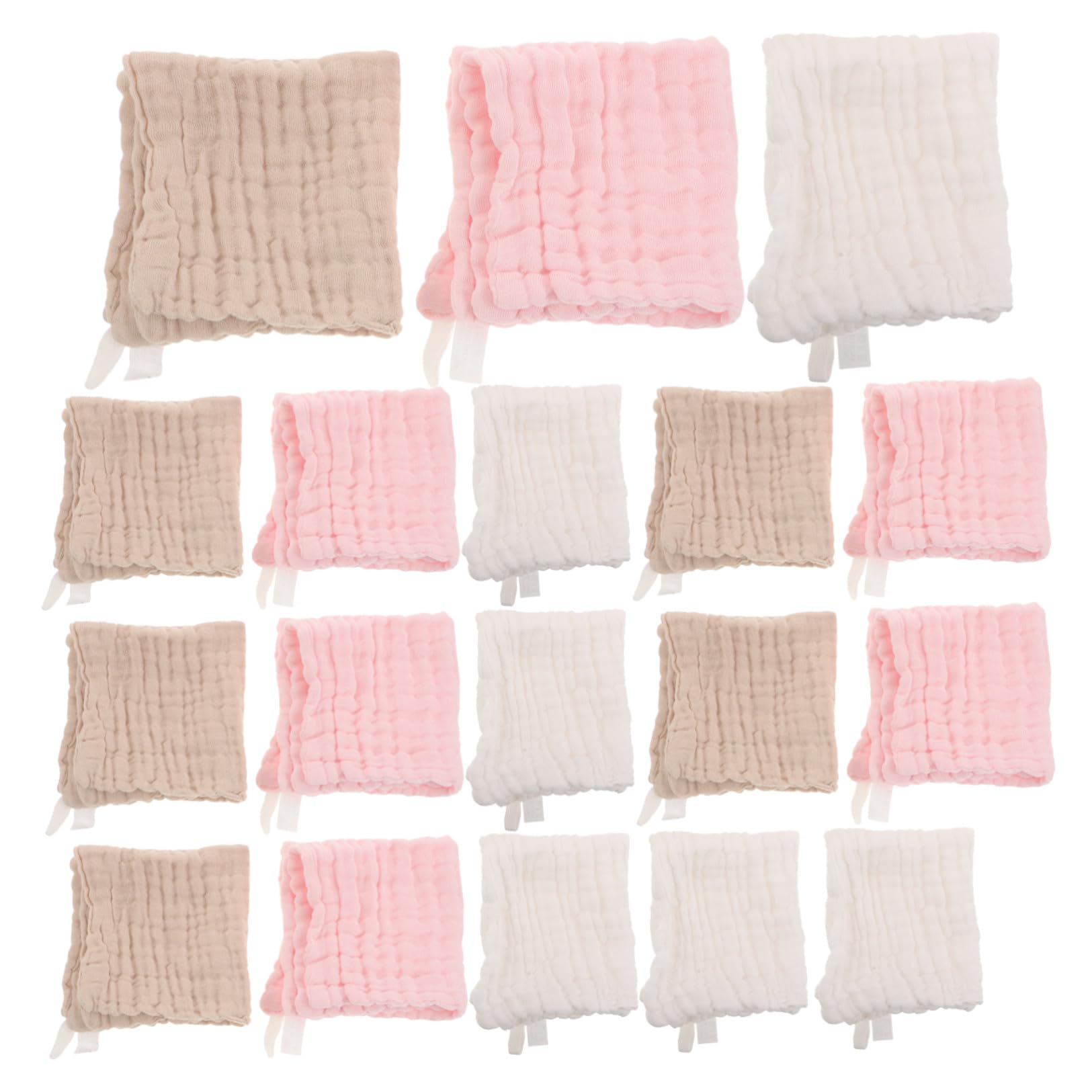 Carré de coton pur à six couches lingettes absorbantes visage - 8