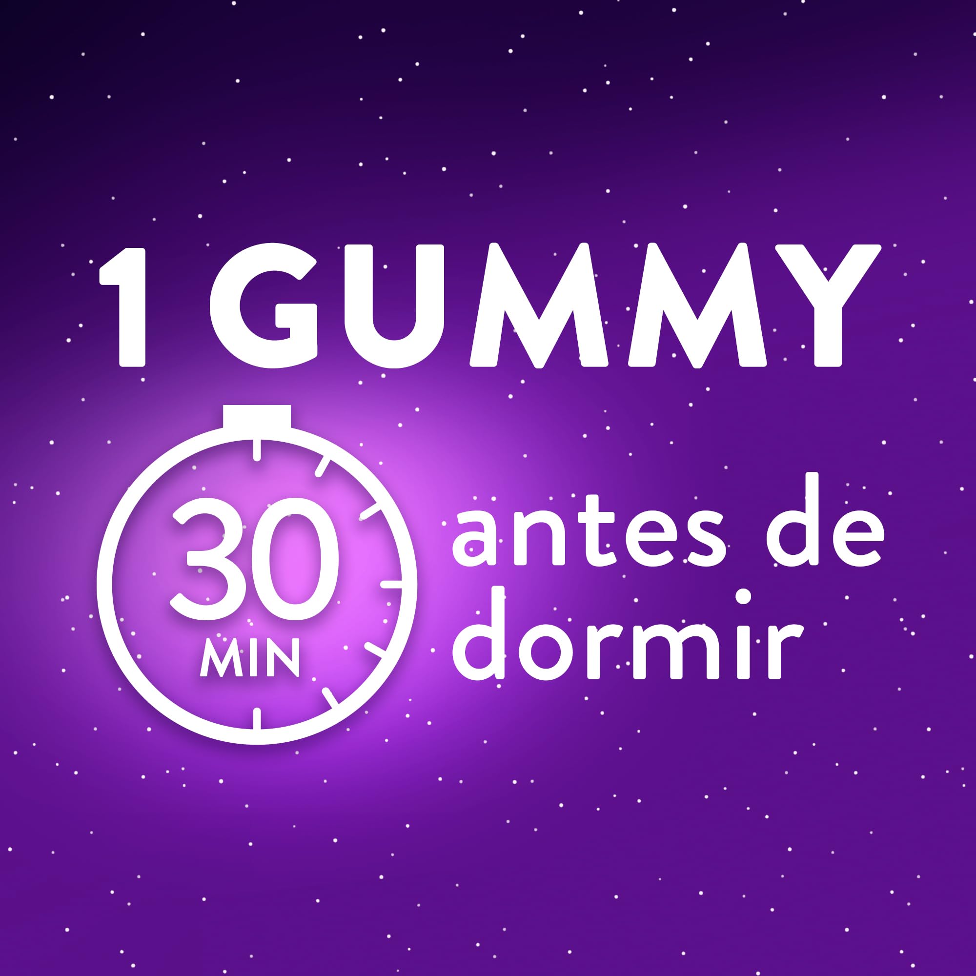 ZzzQuil Natura Forte Complemento Alimenticio para Dormir, Mayor Dosis de Melatonina*, en Gummies con Extractos de Valeriana, Camomila y Lavanda, 60 Gummies (2 x 30)