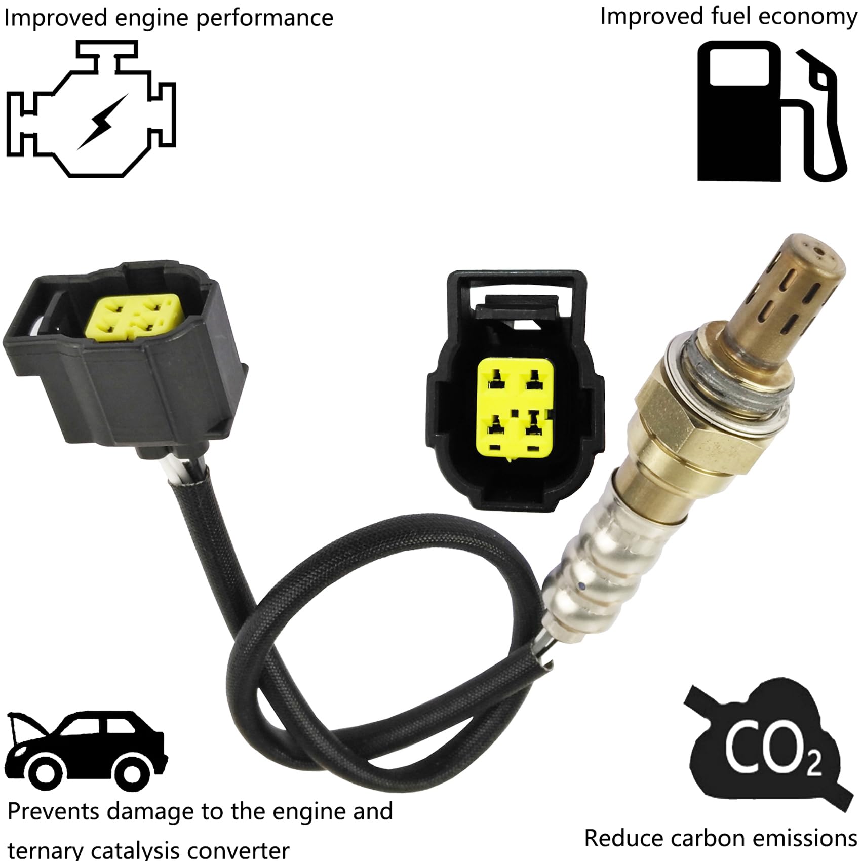 Amazon.com: YWIM 234-4756 4 Wire Oxygen Sensor Fit for 2006