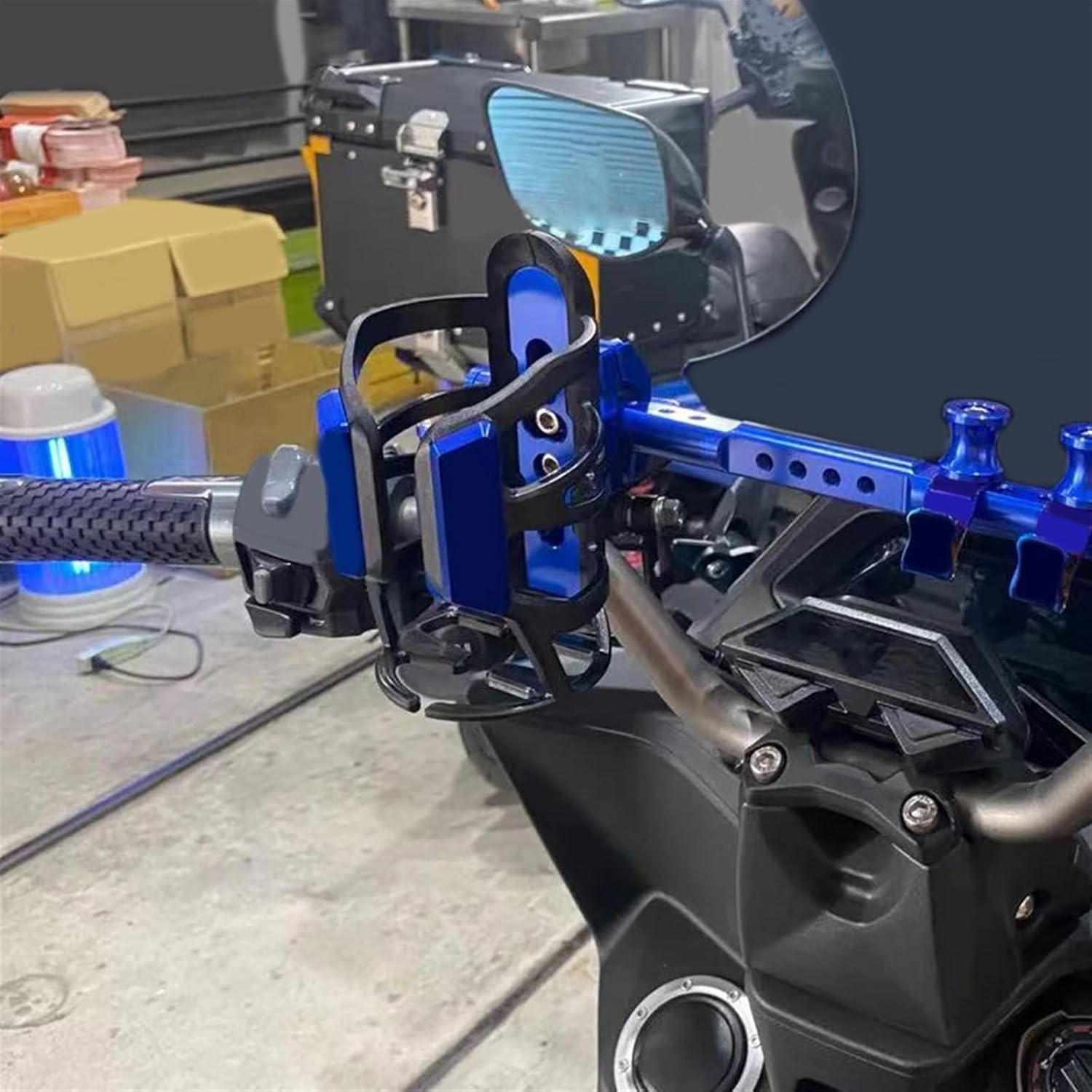 オートバイ CNC アクセサリー飲料水ボトルケージドリンクカップホルダー用 に適合するモンスター 400 600 620 696 7