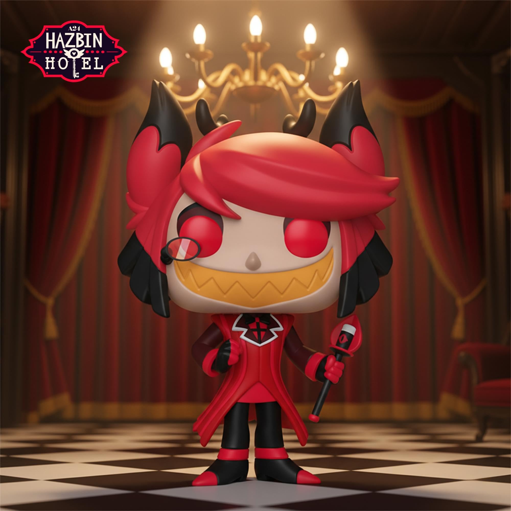 Amazon.com: Funko Pop! Animation: Hazbin Hotel - Alastor - 1/6