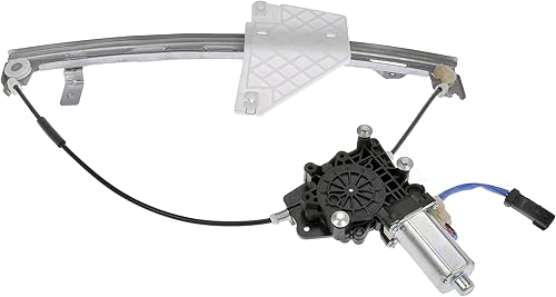 Controlador de ventana trasera del lado del conductor Dorman 741-374, con motor, para Jeep Grand Cherokee, Lado de conductor (izquierdo), Negro