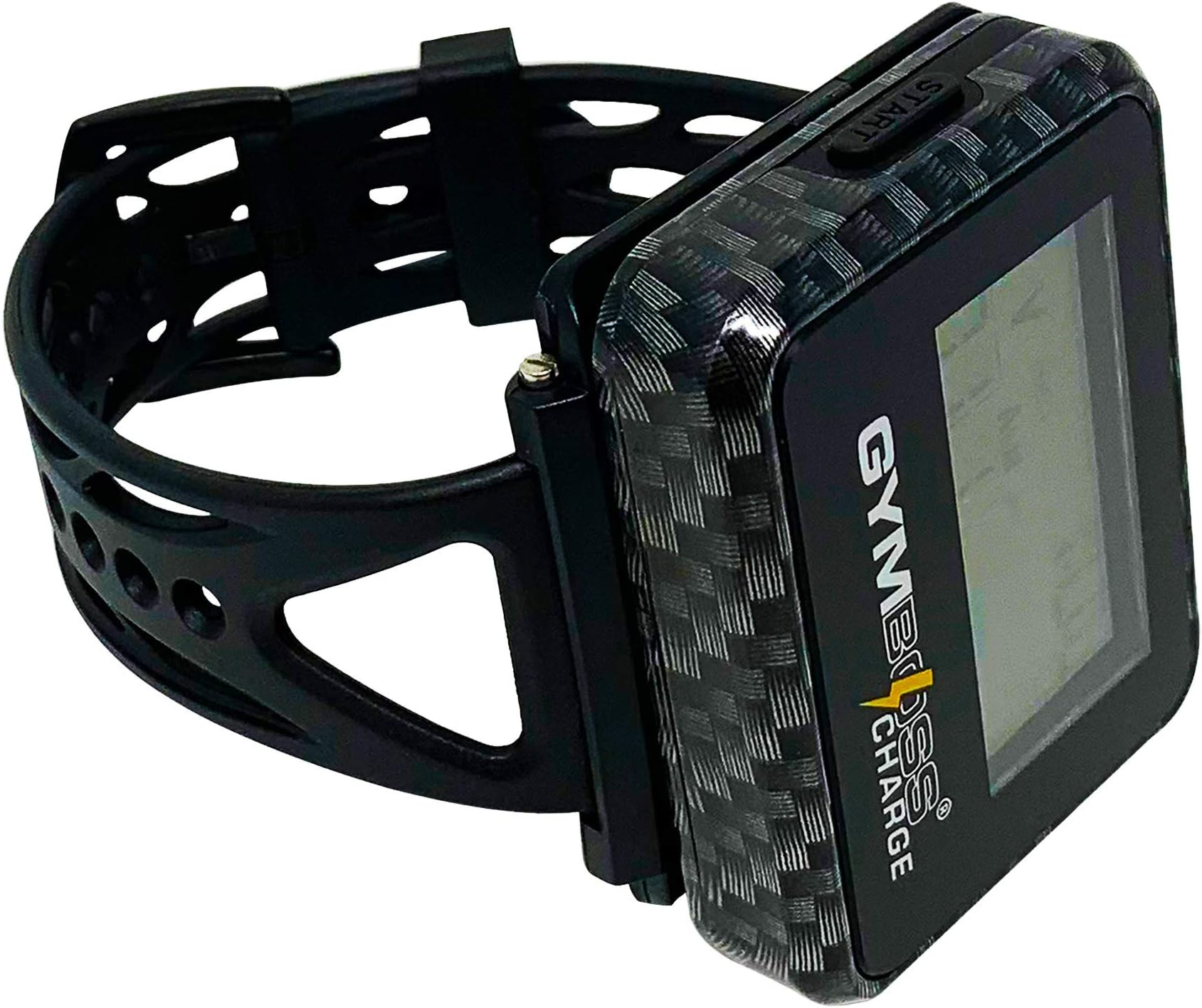 Gymboss Charge Interval Timer and Stopwatch & Watchstrap - Bundle