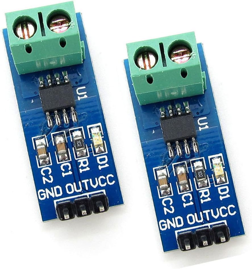 2 X 30A Range Current Sensor ACS712 Module