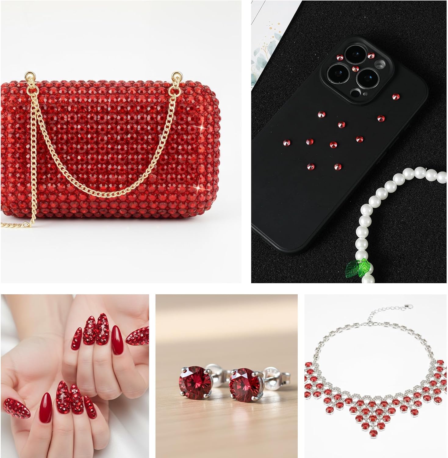 Prasacco 2000PCS 4.5mm Clear Acrylic Diamond Rhinestones, Vase Fillers Glass Beads, Wedding Table Scatter Crystals for Centerpiece Decorations, Bridal Shower Party - Image 6