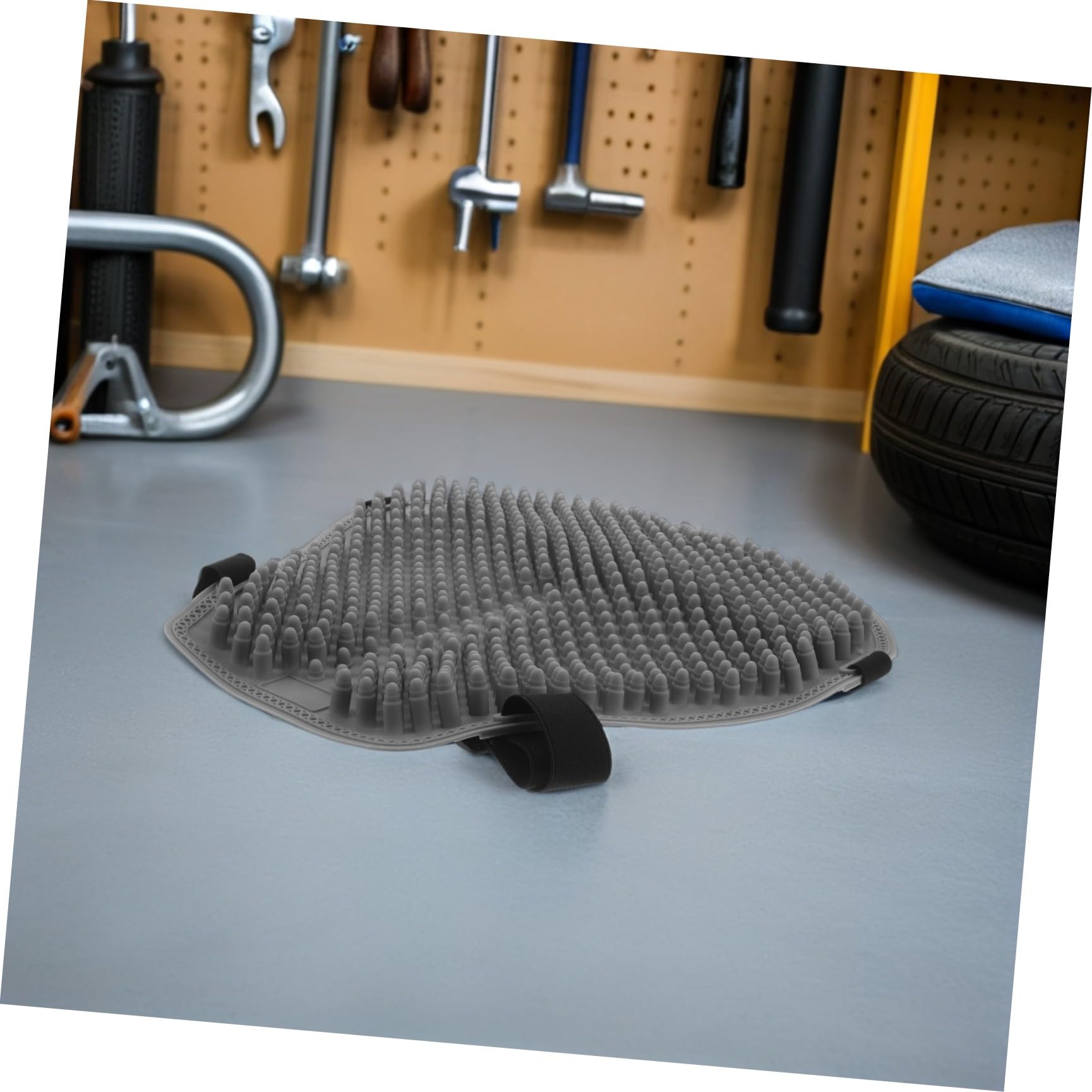 Coprisella in Silicone Traspirante per Moto Cuscino Sedile Antiscivolo in Gel Ammortizzazione Ergonomica e Protezione Solare per Viaggi Lunghi e Guida Confortevole