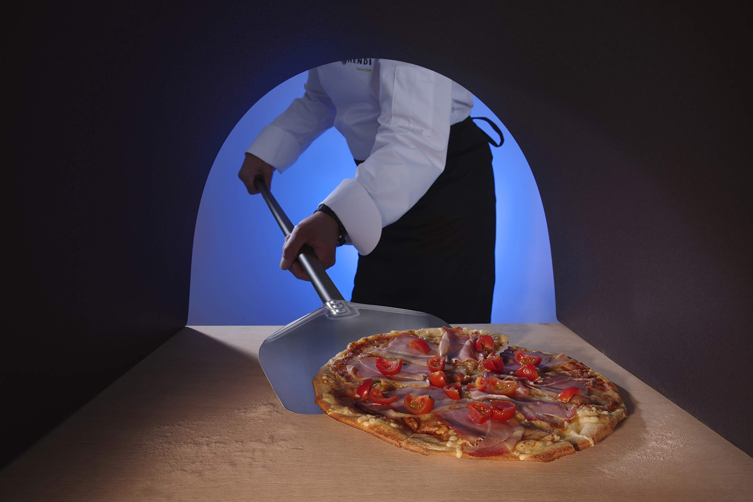 HENDI Espátula para pizza cuadrada - 1320x305 mm
