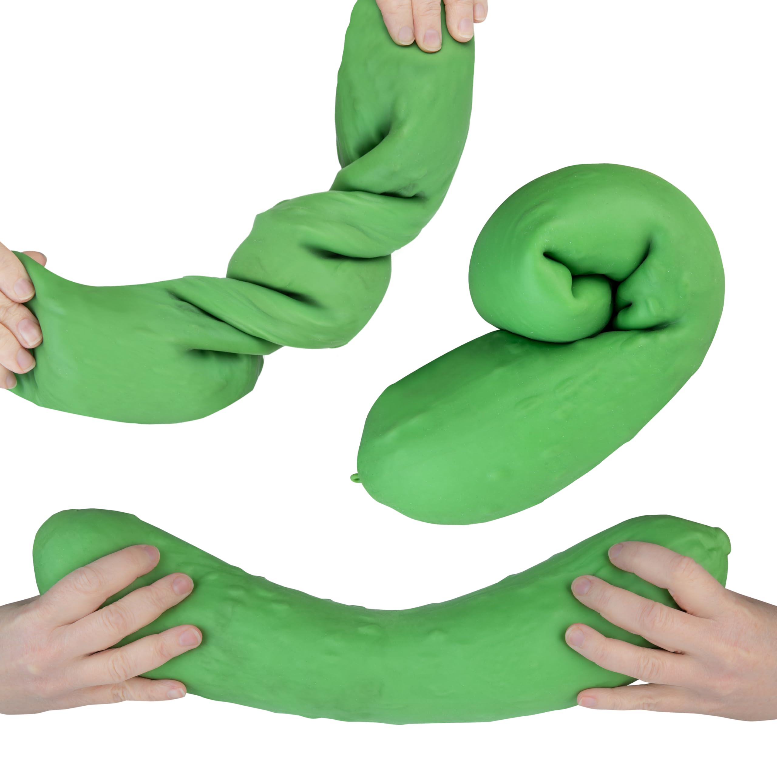 ORB Easy Sqweezy Giant Stretchy Pickle - Stretches Up to 6 Feet