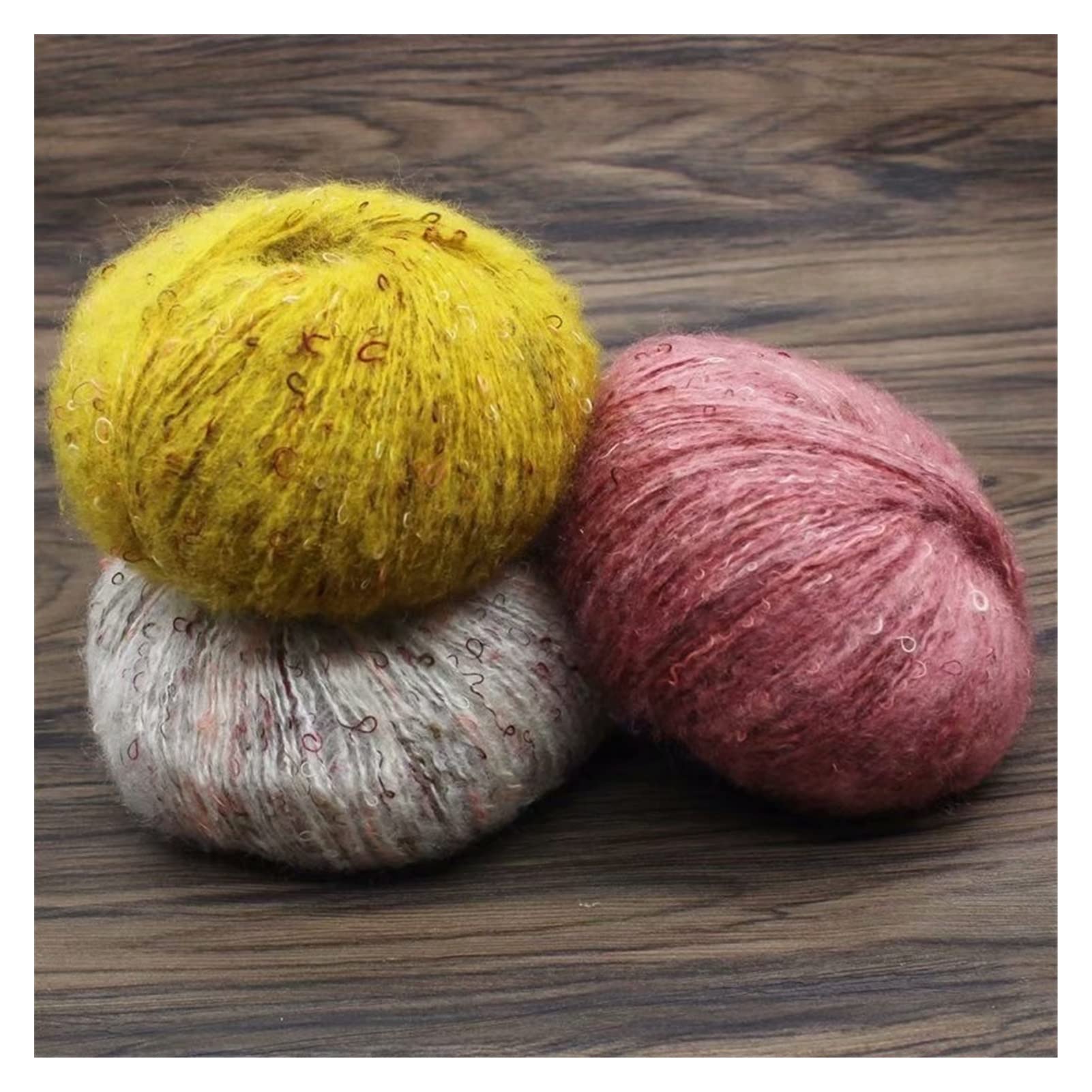 Hilado de Lana de Hilo de 6 Piezas de Hilo for Tejer Hilo Ganchillo Sweater Sombrero Punto Un Ganchillo Ovillos Lanas (Color : 1pc 13)