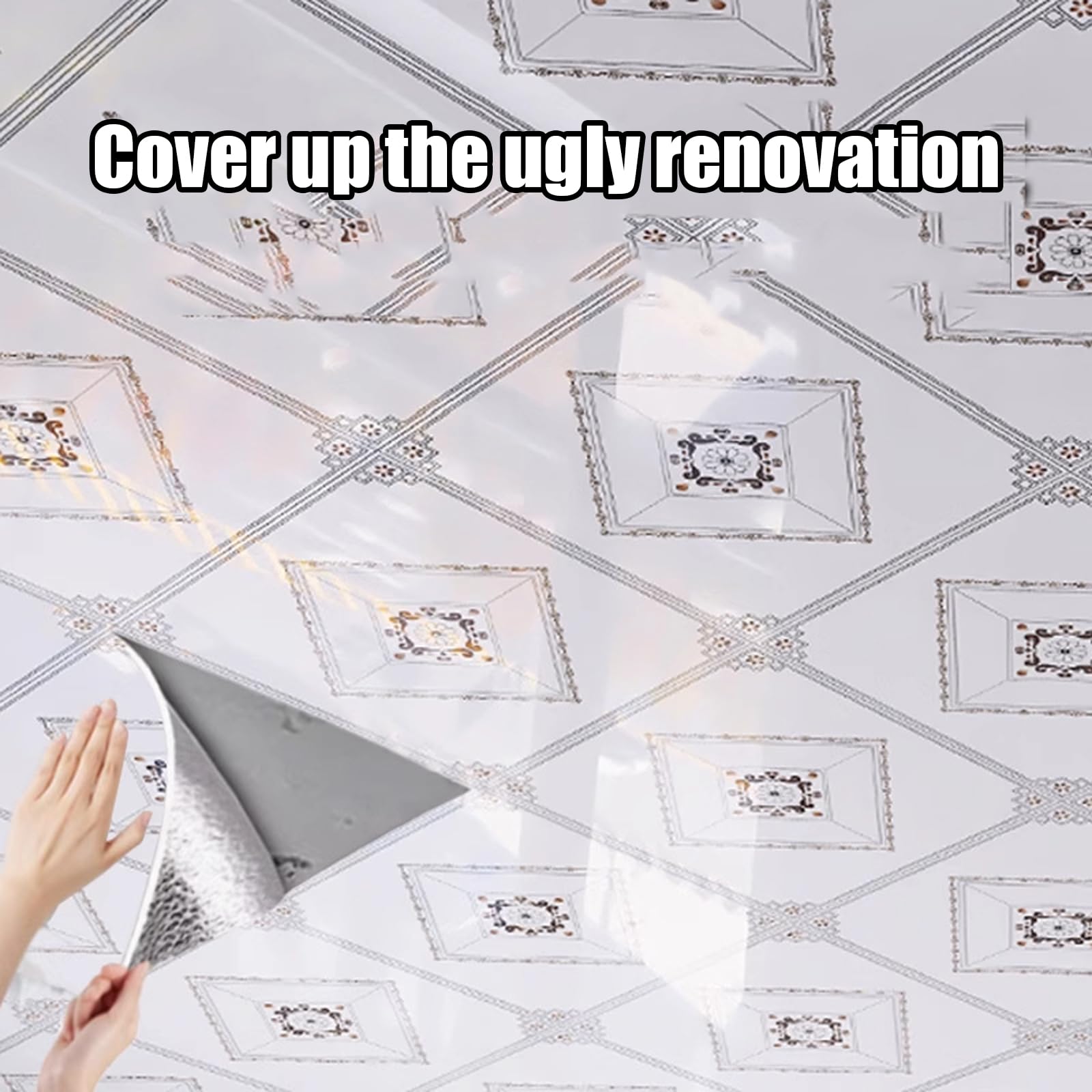 Azulejos del Techo,Revestimiento De Techo De SóTano,Azulejos De Techo DecoracióN,Fuerte Y Ligero,FáCil De Limpiar,para La DecoracióN De Oficinas En Casa