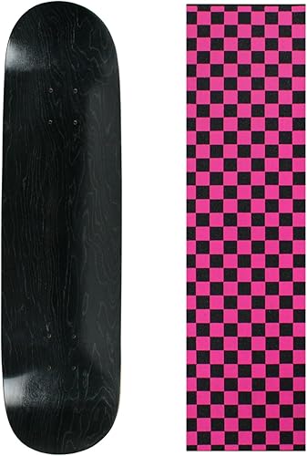 Miniatura 4 de Skateboard Deck Pro 7-Ply Canadian Maple Stained Black with Griptape