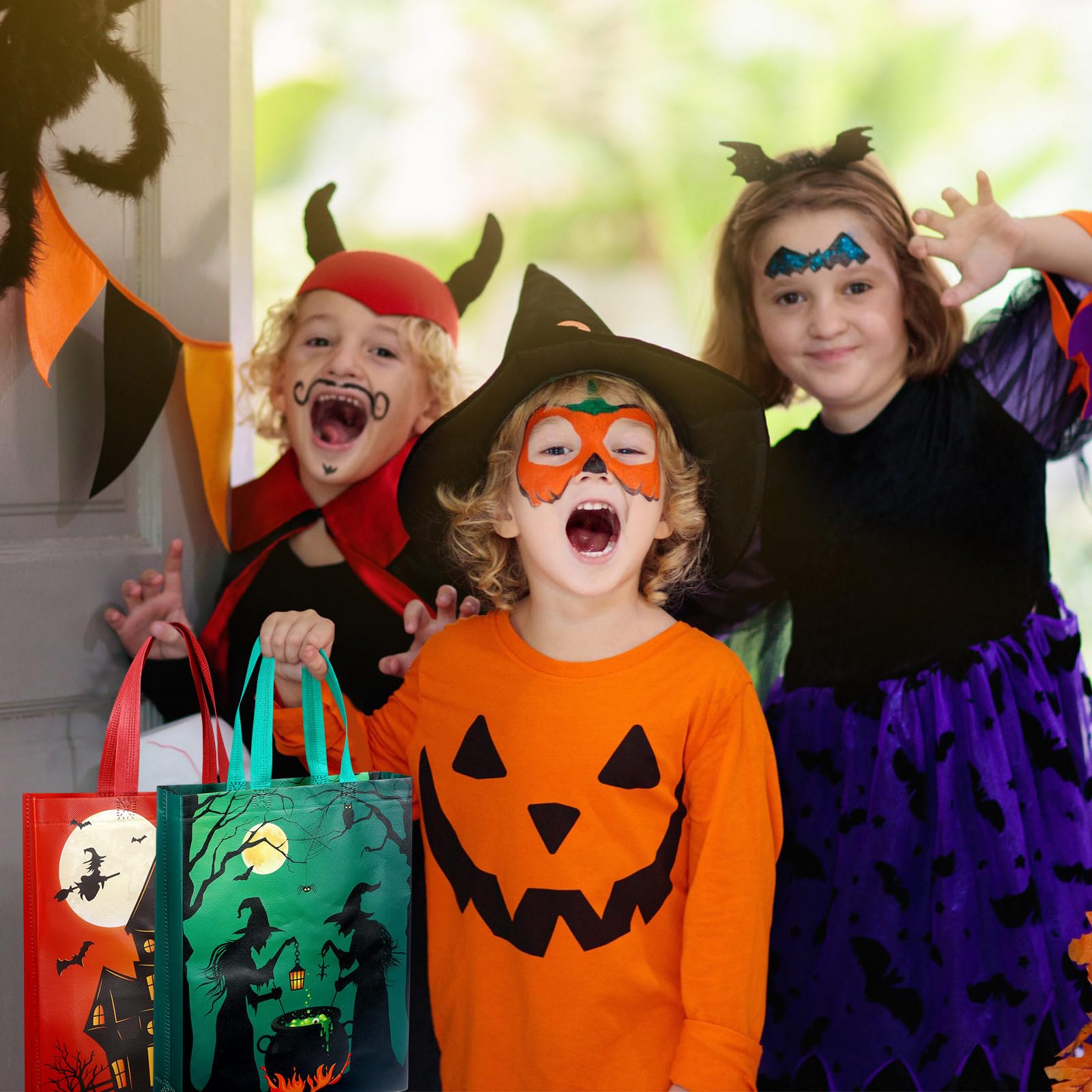 PARSUP 20PCS Halloween Trick Or Treat Bags, Ireland