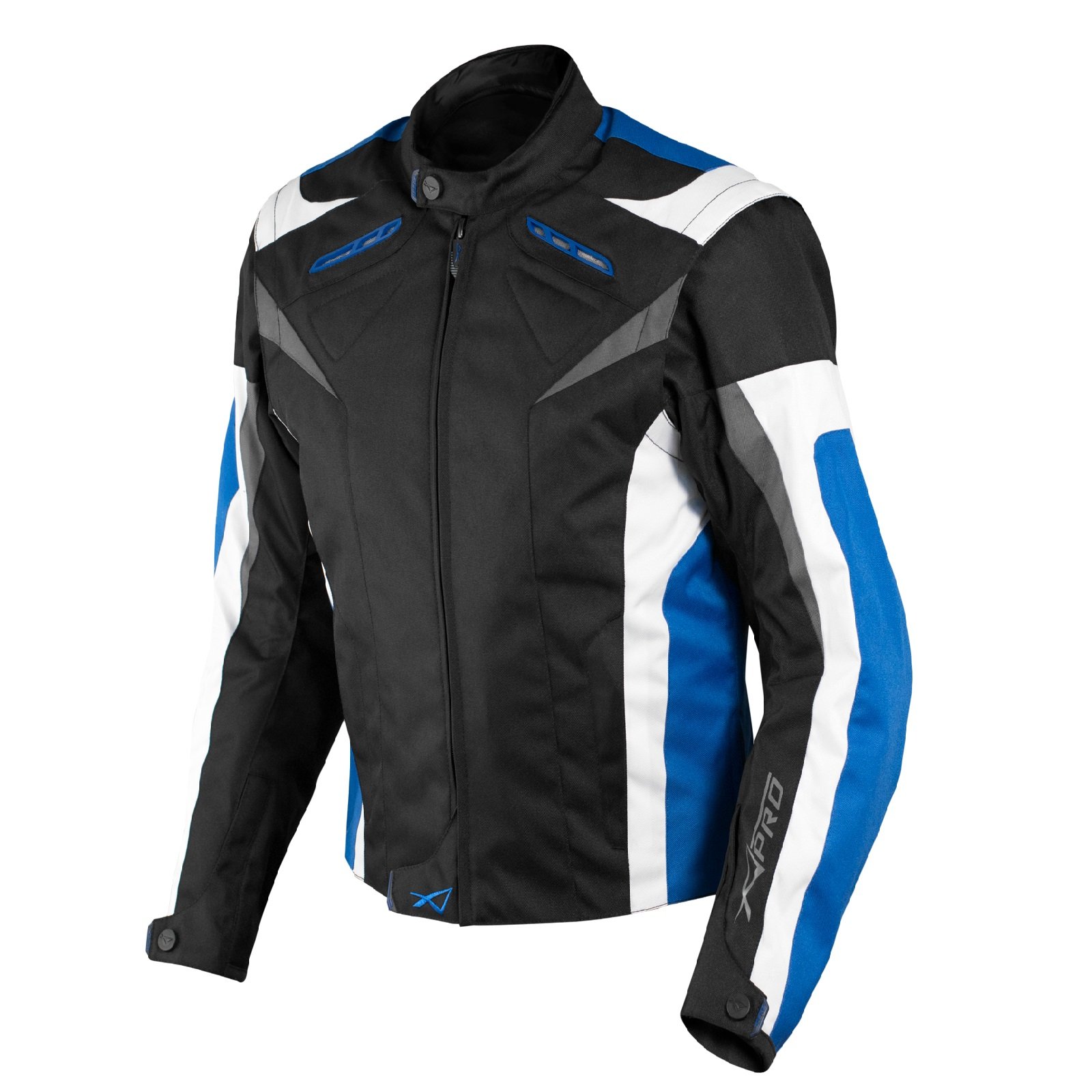 A-Pro Giacca Lady Donna Tessuto Moto Scooter Protezione Manica Staccabile