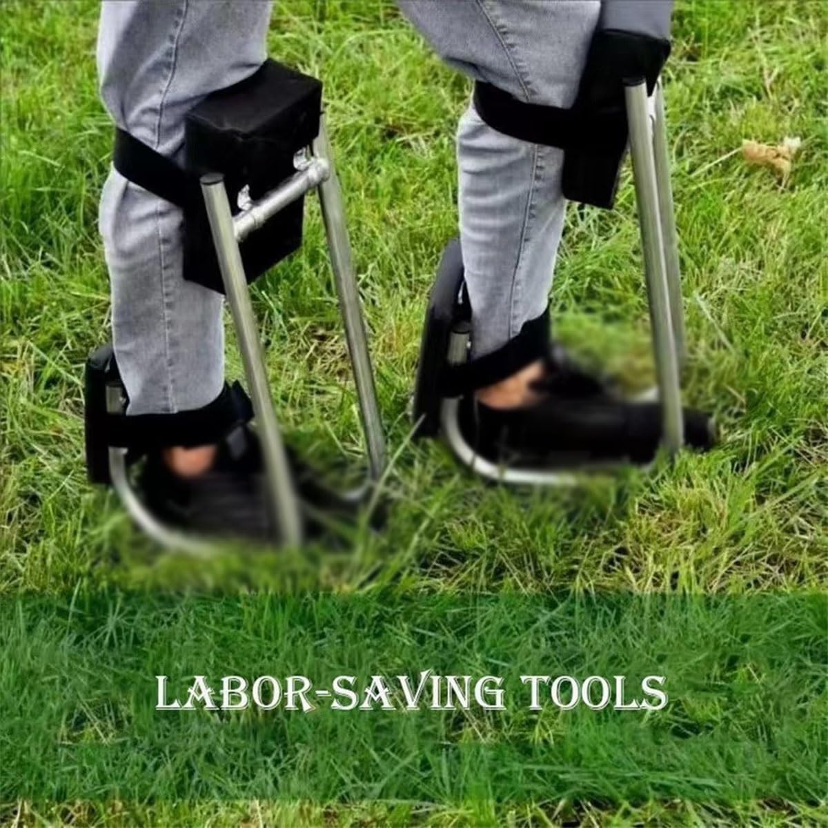 DaoGeSir Asiento De Rodilla para Jardinería, Protección Ergonómica De Rodilla Y Soporte para Tobillo Rodilleras De Jardinería Taburete para Arrodillarse Cojín para Reposapiés(2)