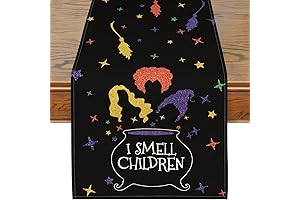 Hocus Pocus Halloween Table Runner: An Enchanting Seasonal Decor