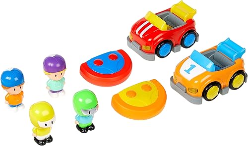 Miniatura 4 de Tienda Basics Juguetes de carreras de dibujos animados, paquete de 2