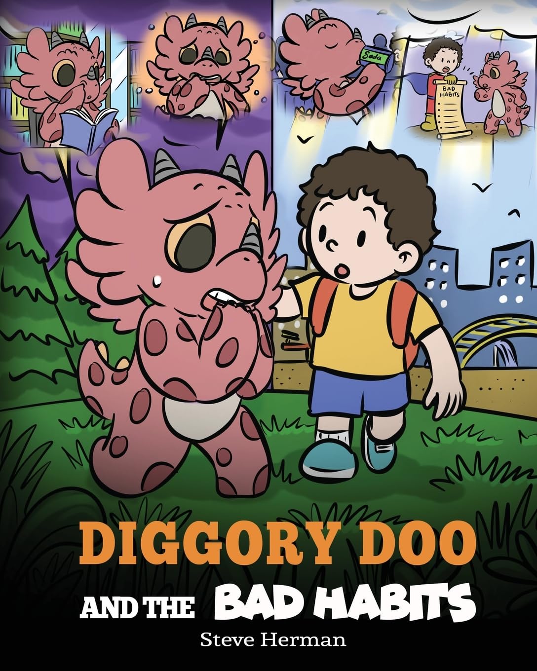 Diggory Doo and the Bad Habits: A Dragon’s Story About Breaking Bad Habits and Replace Them with Good Ones (My Dragon Books)