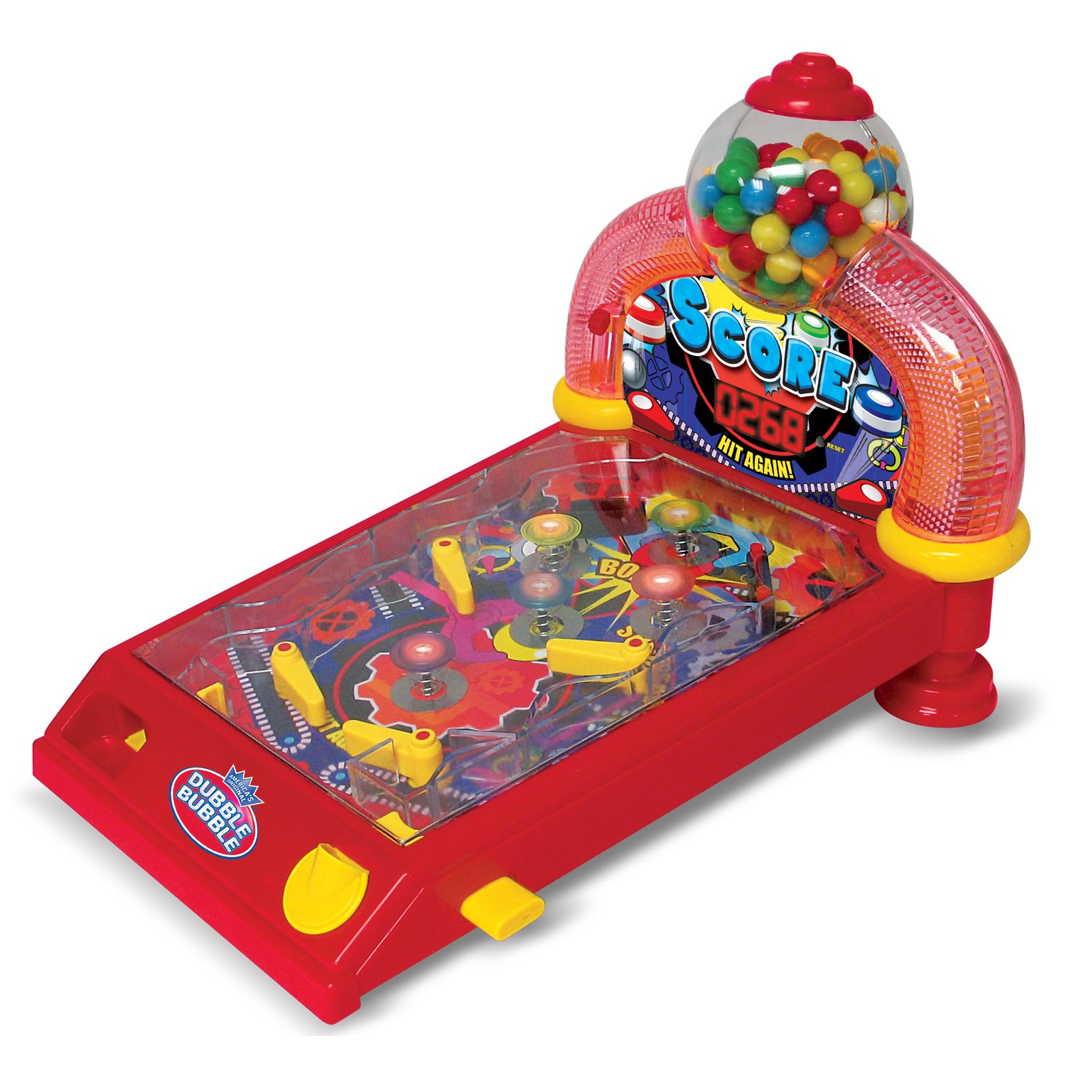 Dubble Bubble DB100P Pinball Gumball Machine - Lights - Sounds Red product thumbnail 2