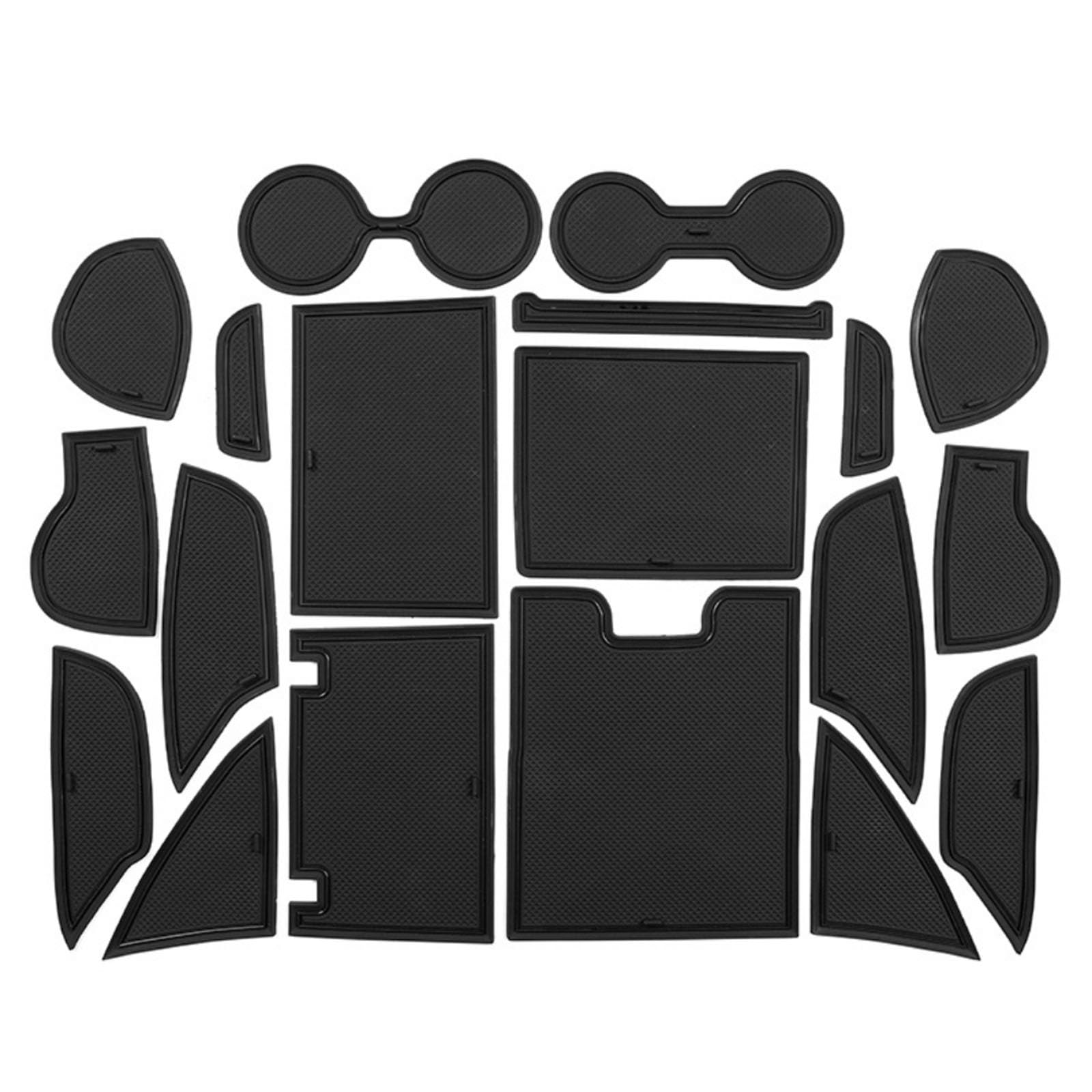 ahhccne Rubber Mats for Centre Console for Toyota Prius 60 2023+, RHD Rubber Mats for Centre Console