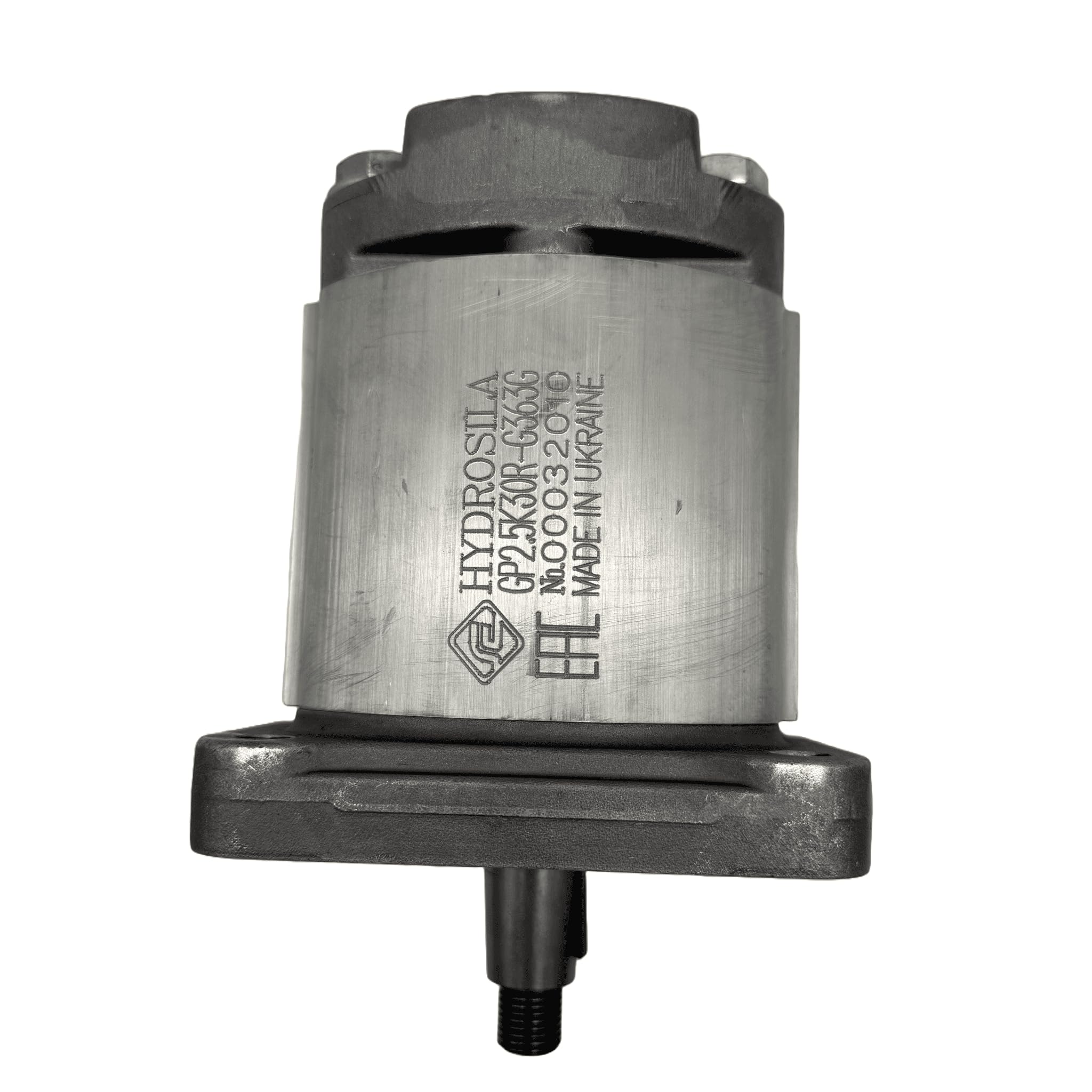 Bomba Hidráulica 45 L/min, Eje Cónico 1:8, Puertos GAS, Brida Europea, Montaje Europeo marca Hydrosila. Bomba para Tractor, Bomba para Prensa Hidráulica y Grupo Hidráulico