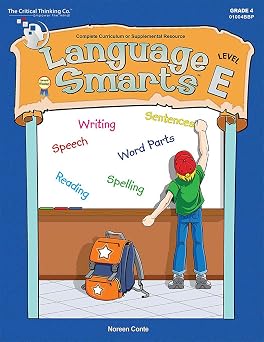Language Smarts Level E Workbook - Reading, Writing, Grammar, and Punctuation for Grade 4