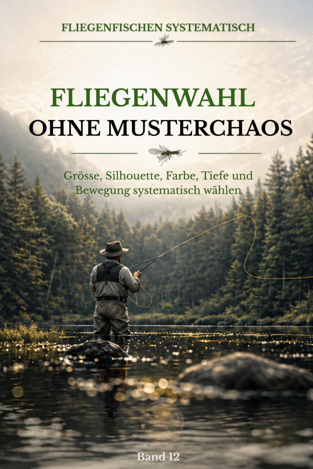 Fliegenwahl ohne Musterchaos: Grösse, Silhouette, Farbe, Tiefe und Bewegung systematisch wählen (Fliegenfischen systematisch)