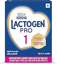 Lactogen Pro 1 Powder, Infant Formula Up To 6 Months With Probiotic And Prebiotics, Bag-In-Box Pack, 400g