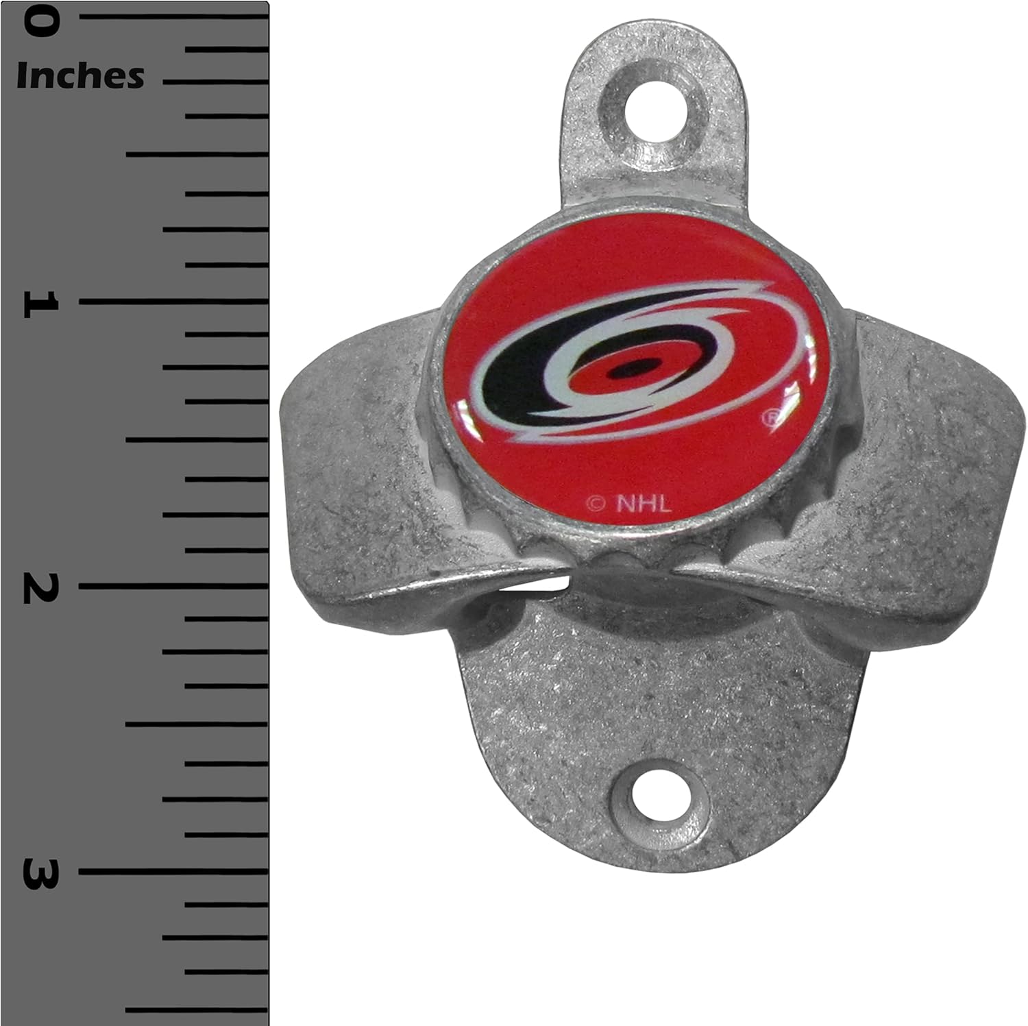 Siskiyou Sports NHL Carolina Hurricanes Wall Mounted Bottle Opener, Multicolor, Uni - Image 3