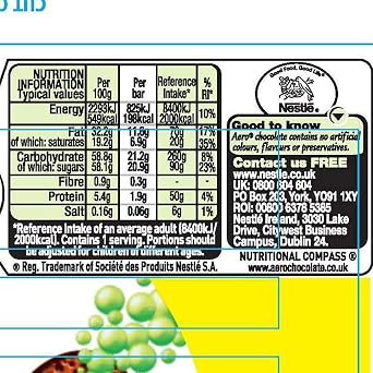 Nestle Aero Bubble Peppermint Chocolate Bars Mouth Melt Smooth Box Pack 24 x 36g