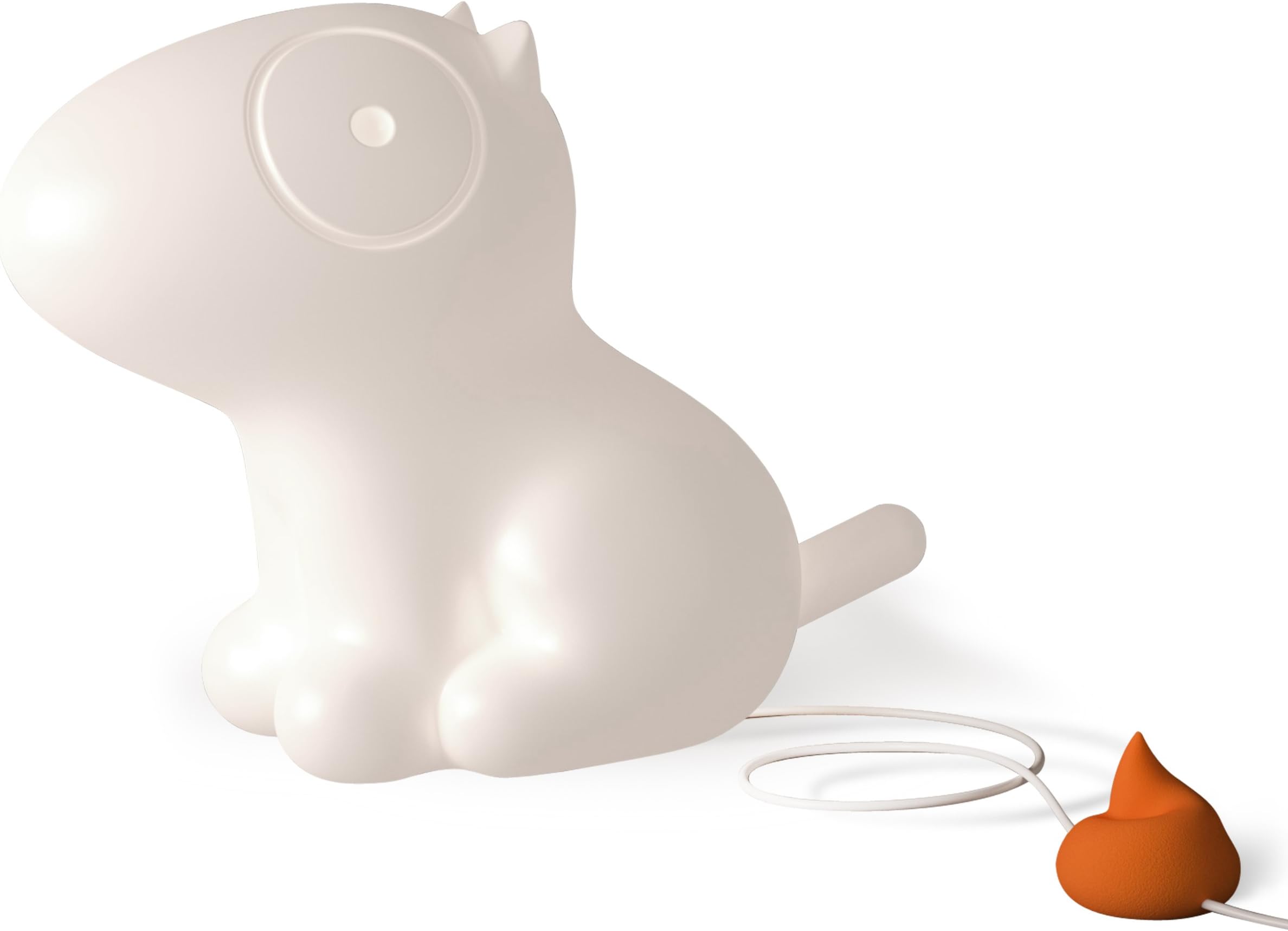 Propaganda Lamp-D. Dog Lamp, White