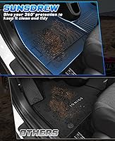 Vista 5 de Alfombrillas Sunsdrew para 2022 2023 2024 Hyundai Ioniq 5 TPE Tapa de maletero para todo tipo de clima, inodoro, antideslizante, forros de piso