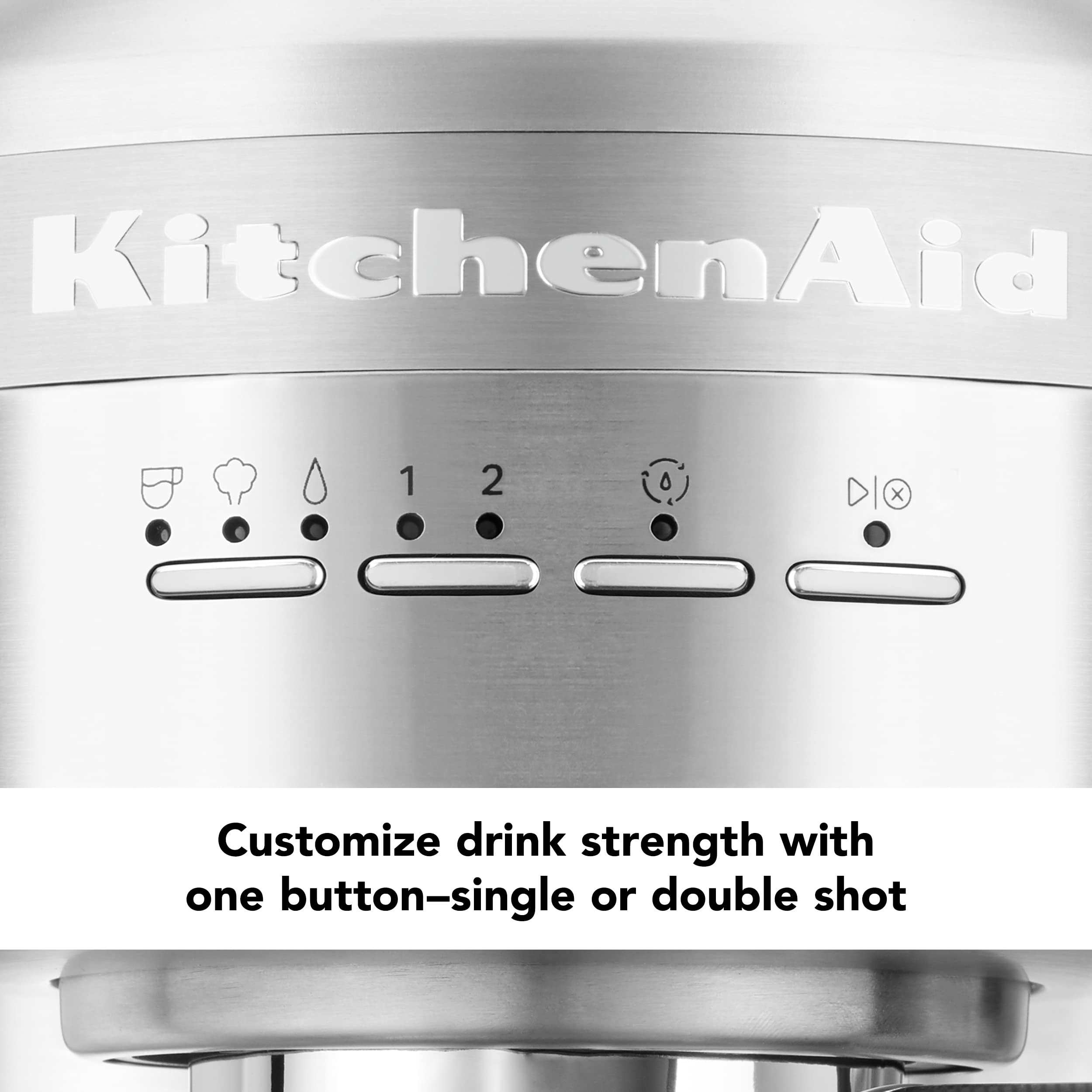KitchenAid Espresso Machine - Make Perfect Lattes -7