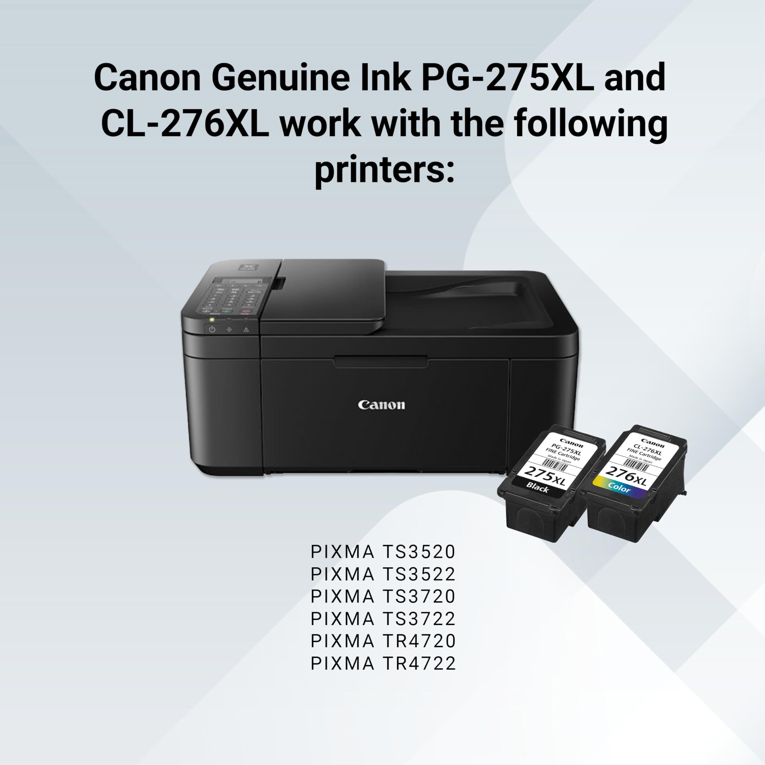 Amazon.com: Canon PG-275XL / CL-276XL Ink Cartridge Set – 2 Pack