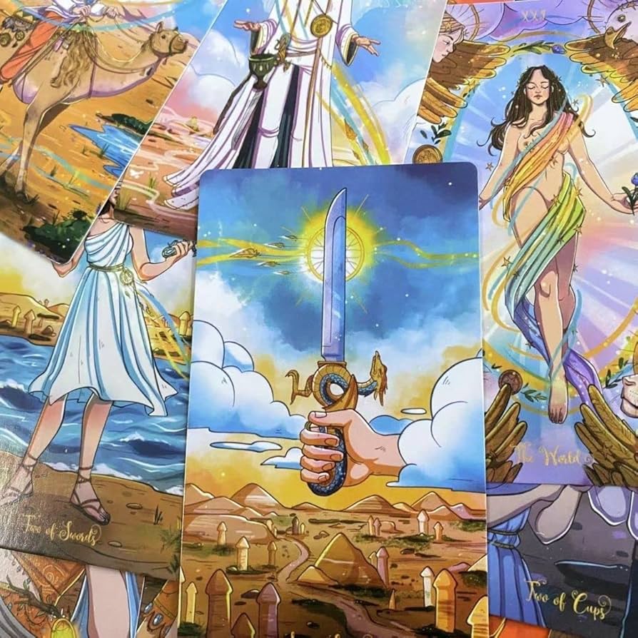 [正規品・入手困難]The NomadSoulWarrior Tarotタロット Amazon.co.jp: Atesswy Nomad Soul Warrior タロット 78枚の神秘